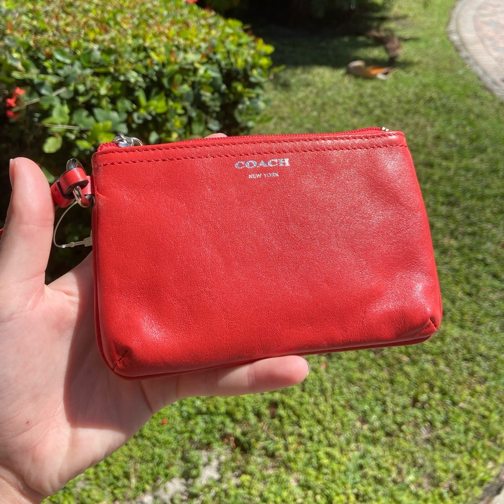 Coach wrist bag